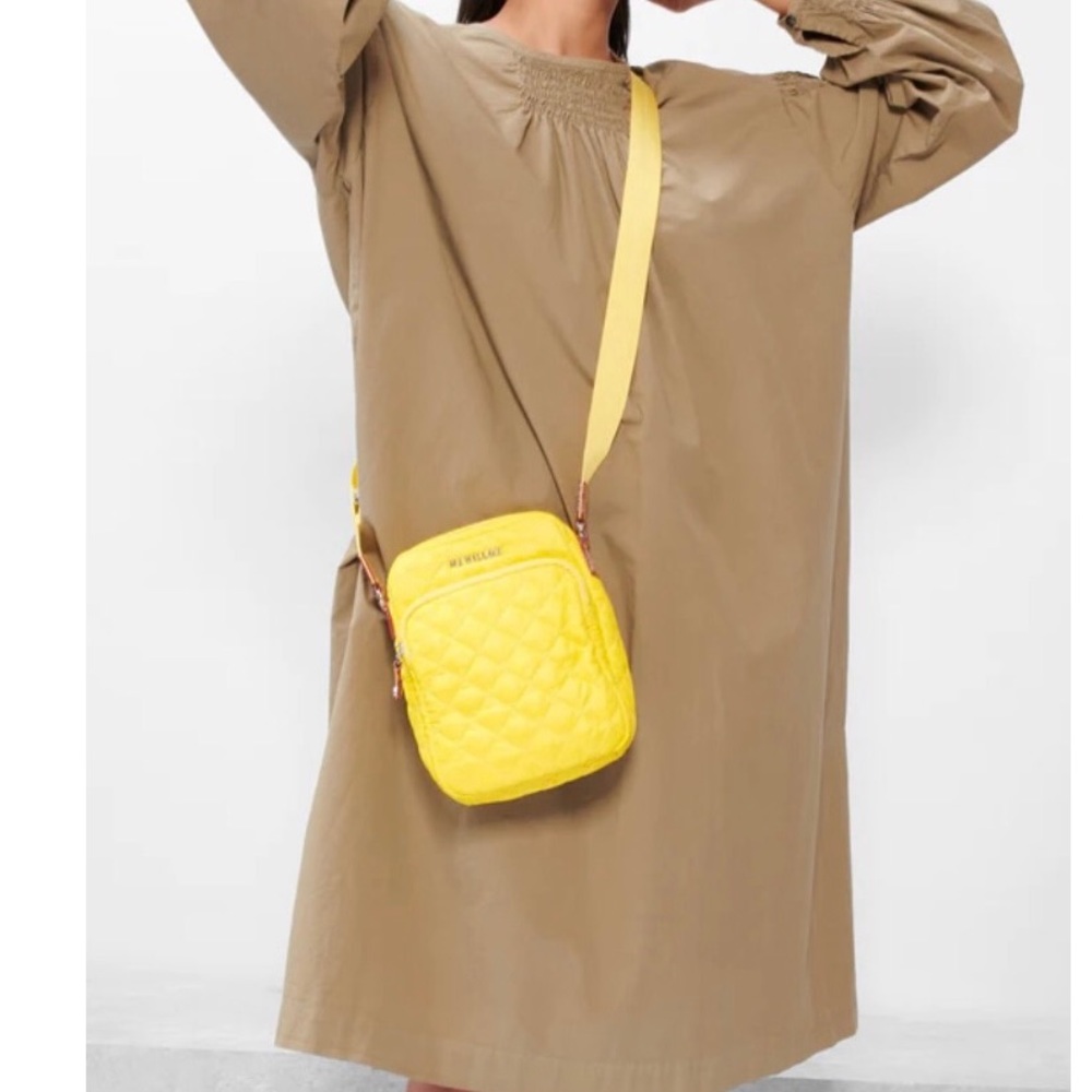 MZ Wallace crossbody purse yellow